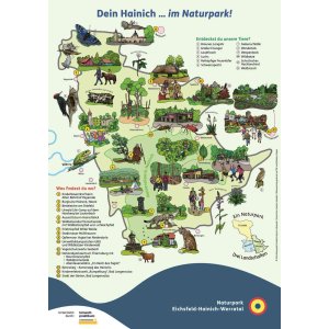 Kinderkarte Hainich