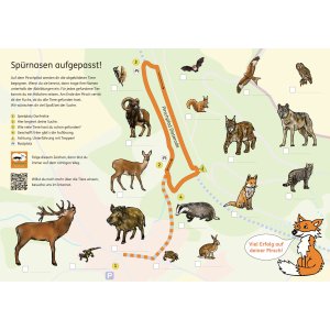 Pirschpfad Dieterode Flyer Rückseite